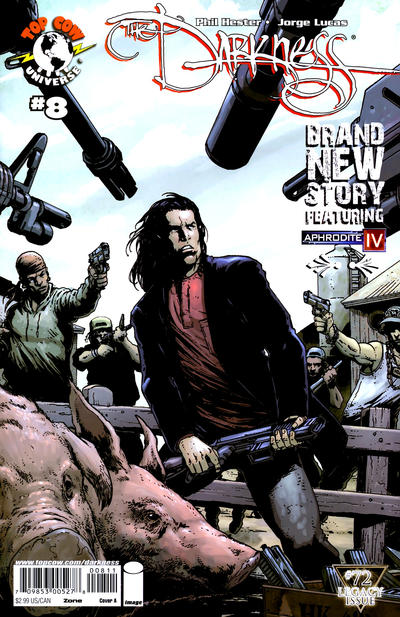 Cover for The Darkness (Image, 2007 series) #8 [Cover A]