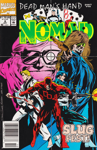 Cover for Nomad (Marvel, 1992 series) #6 [Newsstand]