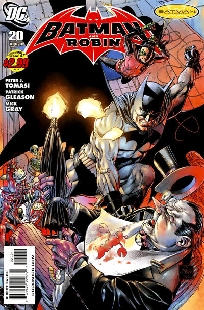 Cover for Batman and Robin (DC, 2009 series) #20 [Ethan Van Sciver Cover]