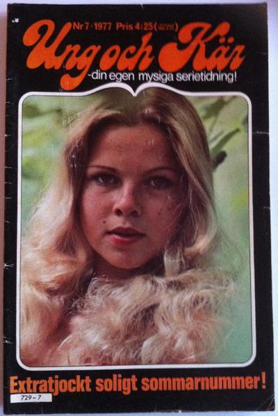 Cover for Ung och kär (Semic, 1976 series) #7/1977