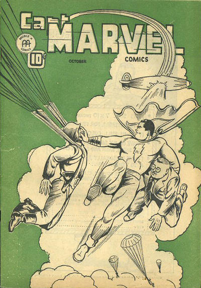 Cover for Captain Marvel Comics (Anglo-American Publishing Company Limited, 1942 series) #v2#10