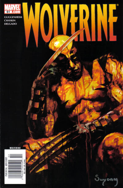 Cover for Wolverine (Marvel, 2003 series) #61 [Newsstand]