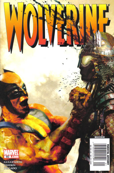 Cover for Wolverine (Marvel, 2003 series) #60 [Newsstand]
