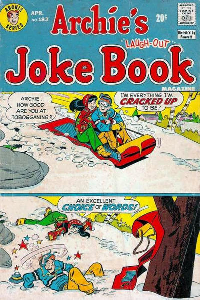 Cover for Archie's Joke Book Magazine (Archie, 1953 series) #183