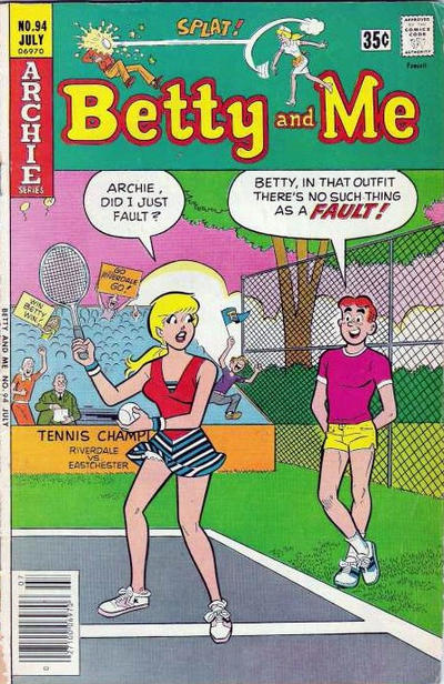 Cover for Betty and Me (Archie, 1965 series) #94