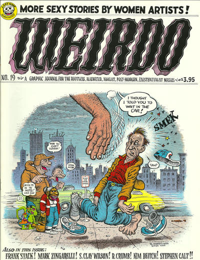 Cover for Weirdo (Last Gasp, 1981 series) #19 [2nd print- 3.95 USD]