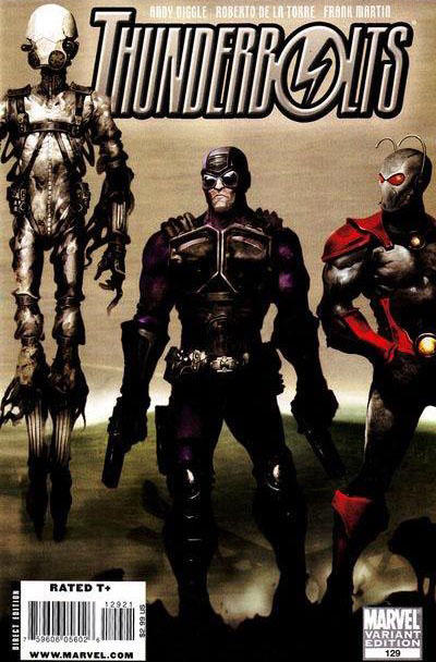 Cover for Thunderbolts (Marvel, 2006 series) #129 [Clint Langley Variant]