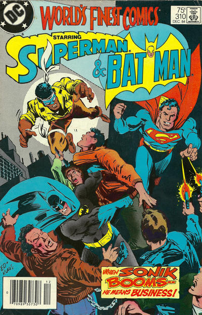 Cover for World's Finest Comics (DC, 1941 series) #310 [Newsstand]