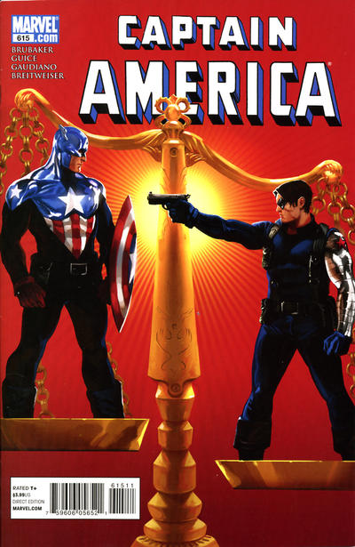Cover for Captain America (Marvel, 2005 series) #615
