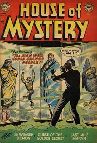 Cover Thumbnail for House of Mystery (DC, 1951 series) #15