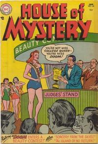 Cover Thumbnail for House of Mystery (DC, 1951 series) #34