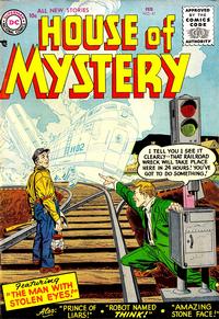 Cover Thumbnail for House of Mystery (DC, 1951 series) #47