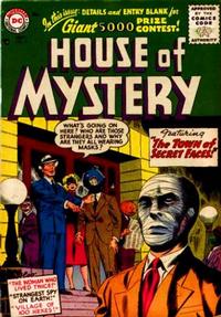 Cover Thumbnail for House of Mystery (DC, 1951 series) #54