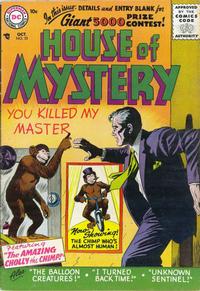 Cover Thumbnail for House of Mystery (DC, 1951 series) #55
