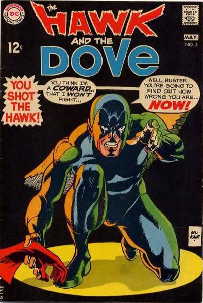 Cover for The Hawk and the Dove (DC, 1968 series) #5