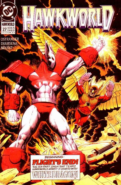 Cover for Hawkworld (DC, 1990 series) #27