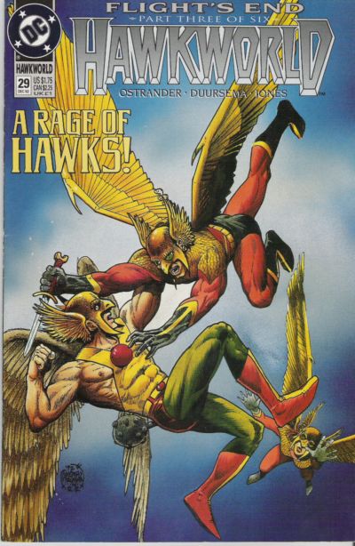 Cover for Hawkworld (DC, 1990 series) #29