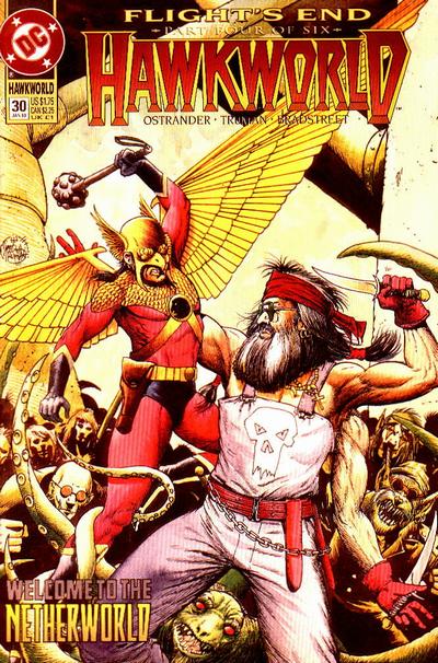 Cover for Hawkworld (DC, 1990 series) #30