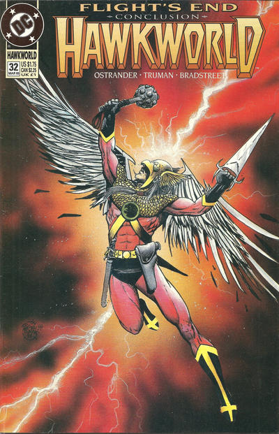 Cover for Hawkworld (DC, 1990 series) #32