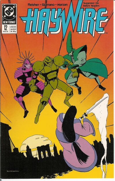 Cover for Haywire (DC, 1988 series) #12