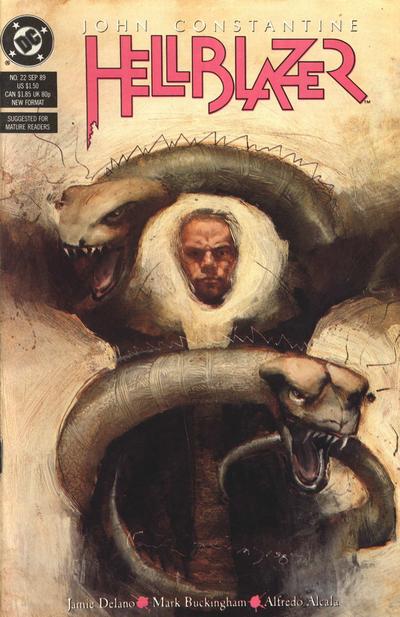 Cover for Hellblazer (DC, 1988 series) #22