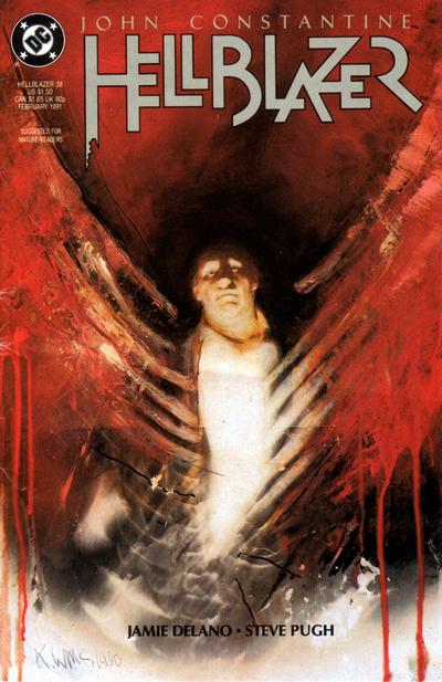 Cover for Hellblazer (DC, 1988 series) #38