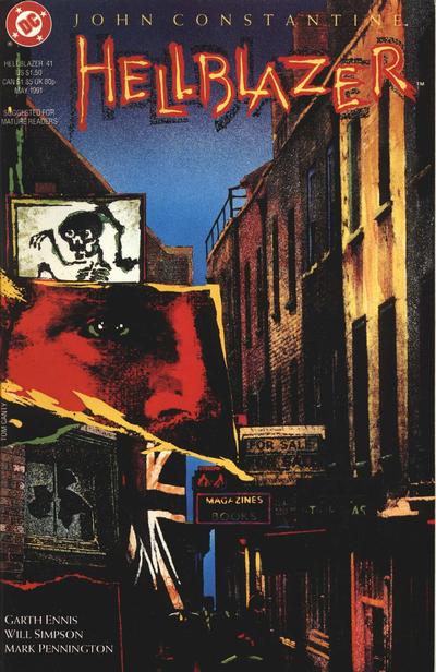 Cover for Hellblazer (DC, 1988 series) #41
