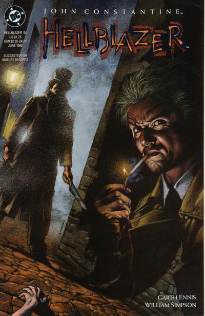 Cover for Hellblazer (DC, 1988 series) #54