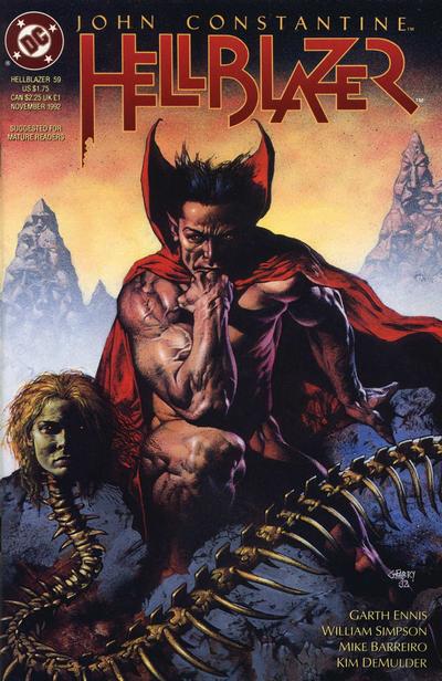 Cover for Hellblazer (DC, 1988 series) #59