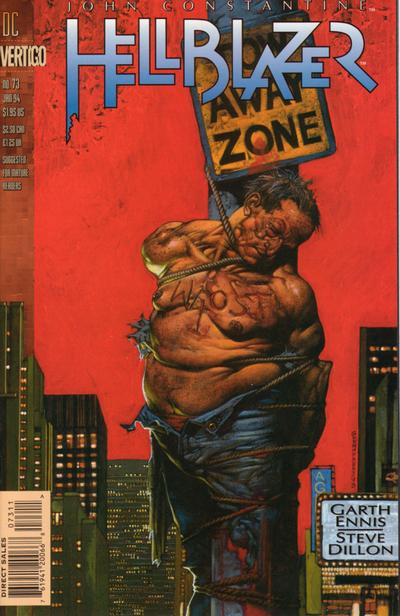 Cover for Hellblazer (DC, 1988 series) #73