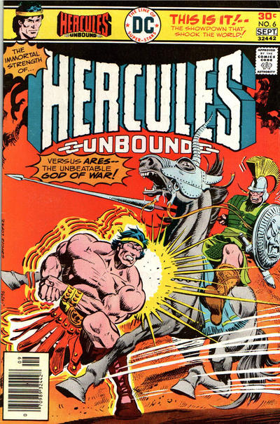 Cover for Hercules Unbound (DC, 1975 series) #6
