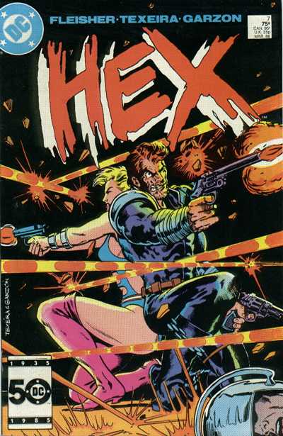Cover for Hex (DC, 1985 series) #7 [Direct]