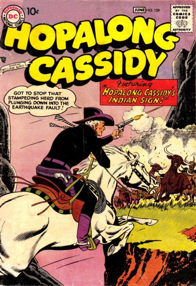 Cover for Hopalong Cassidy (DC, 1954 series) #129
