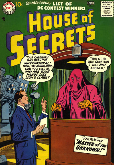 Cover for House of Secrets (DC, 1956 series) #4