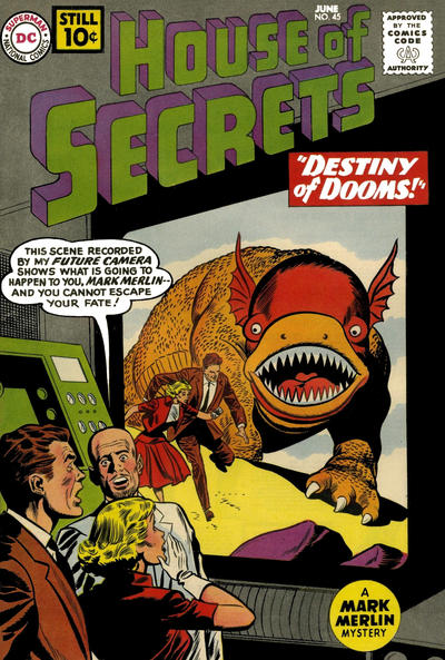 Cover for House of Secrets (DC, 1956 series) #45