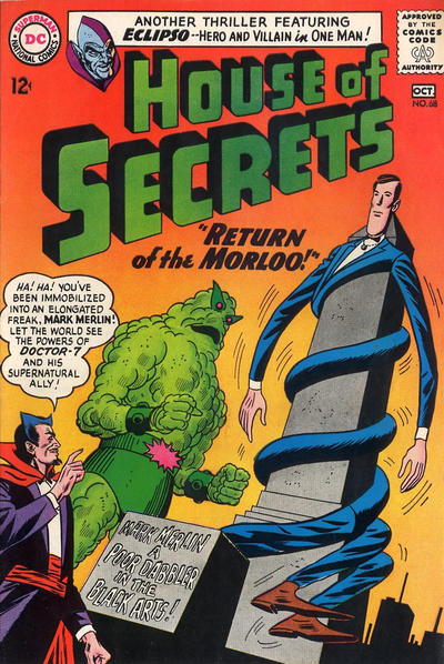 Cover for House of Secrets (DC, 1956 series) #68