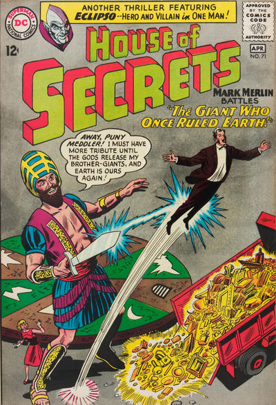 Cover for House of Secrets (DC, 1956 series) #71