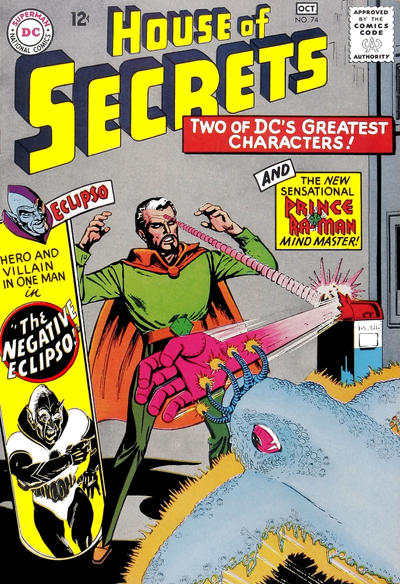 Cover for House of Secrets (DC, 1956 series) #74