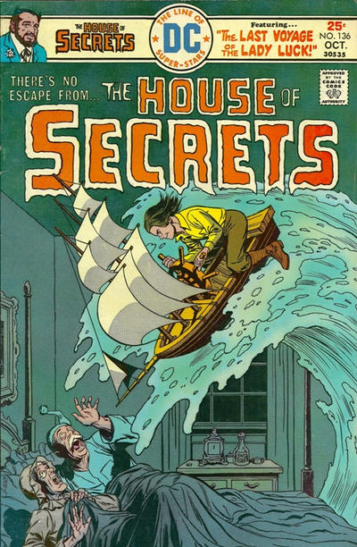 Cover for House of Secrets (DC, 1956 series) #136