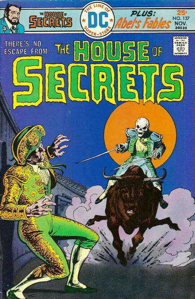 Cover for House of Secrets (DC, 1956 series) #137