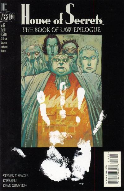Cover for House of Secrets (DC, 1996 series) #16