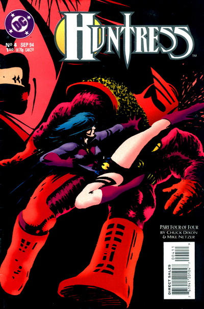 Cover for Huntress (DC, 1994 series) #4 [Direct Sales]