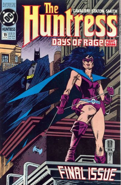 Cover for The Huntress (DC, 1989 series) #19