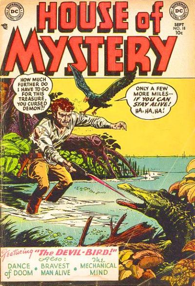 Cover for House of Mystery (DC, 1951 series) #18