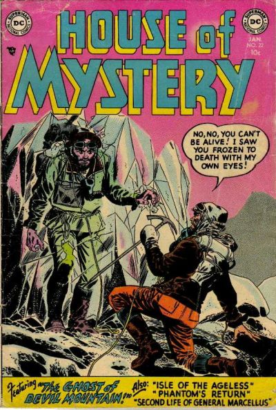Cover for House of Mystery (DC, 1951 series) #22