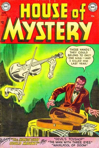 Cover for House of Mystery (DC, 1951 series) #25