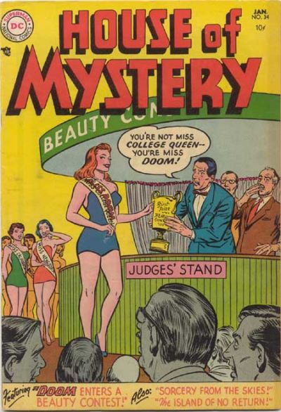 Cover for House of Mystery (DC, 1951 series) #34