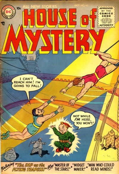 Cover for House of Mystery (DC, 1951 series) #43