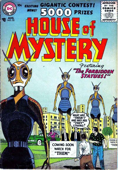 Cover for House of Mystery (DC, 1951 series) #53