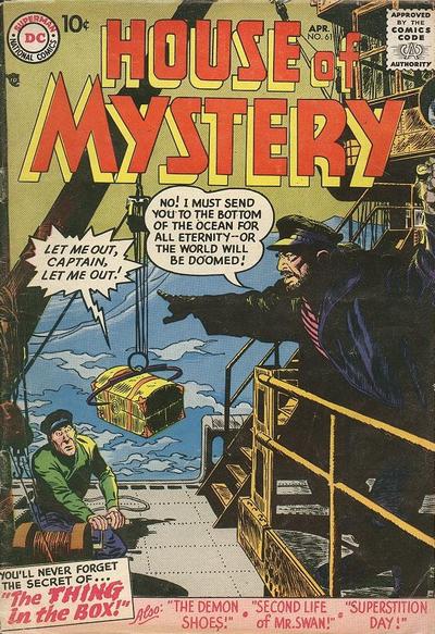 Cover for House of Mystery (DC, 1951 series) #61